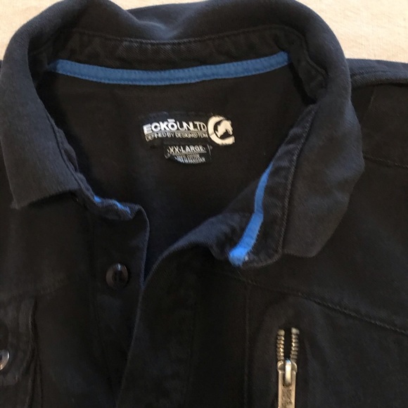 Ecko Unltd 2XL Black Polo - Picture 4 of 5